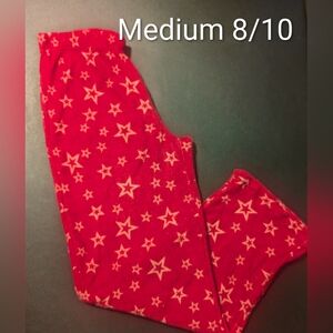 Starry Red Kids Pajamas
